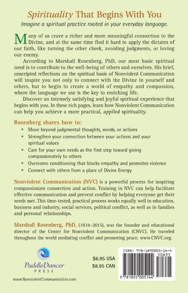 Practical Spirituality, back cover